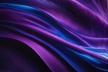 Abstract Blue And Purple Background