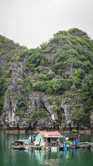 Fototapeta premium The landscape of Ha Long Bay in Northern Vietnam