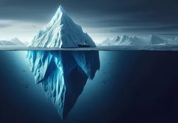  Iceberg. Hidden Danger And Global Warming Concept © vetre