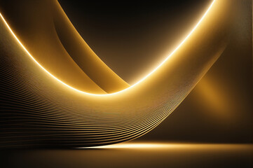 Abstract Gold Background