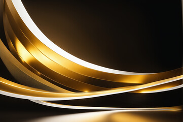 Abstract Gold Background