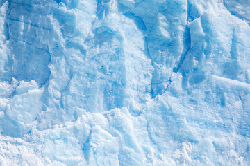 Texture in very high detail from the ice of a glacier wall