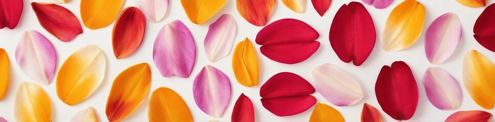 Tulip Petal Tapestry: A Symphony of Colors