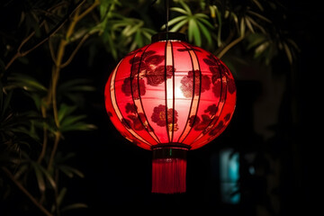 Fototapeta premium Traditional Chinese new year lantern for celebration