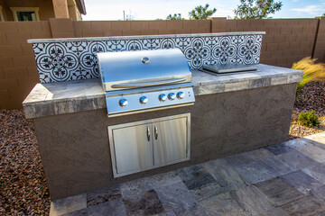 Back Yard Stainless BBQ Station