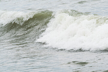 Seashore Waves and surf in the coast