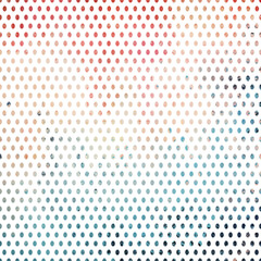 Grunge Textured Polka Dot Pattern, Red Teal Blue Grunge Textured Circle Dot Patterns