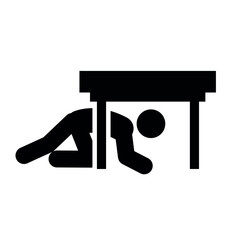 earthquake safe from under the table