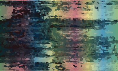 Watercolor effect dark colorful paint stains. Grunge splatter.