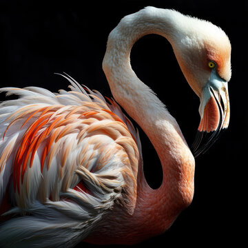Flamingo profile
