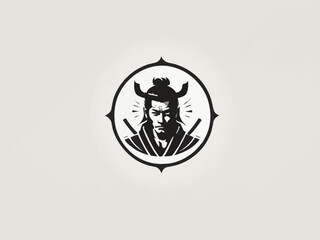 Samurai Logo Design EPS format Very Cool 