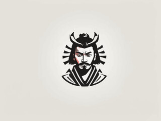 Samurai Logo Design EPS format Very Cool 