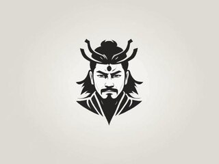 Samurai Logo Design EPS format Very Cool 