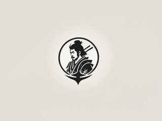 Samurai Logo Design EPS format Very Cool 