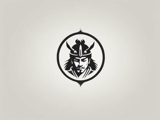 Samurai Logo Design EPS format Very Cool 