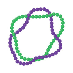 mardi gras necklaces