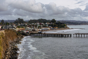 Capitola Venetians, Bomb cyclone causes severe storm, flood damage,