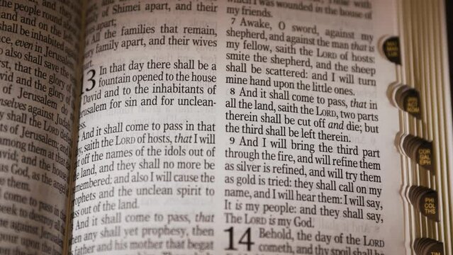 The Bible-The Old Testament Book of Malachi title