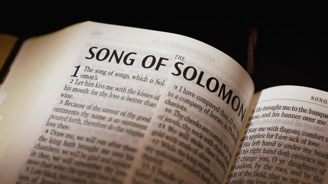 The Bible-The Old Testament Song of Solomon title