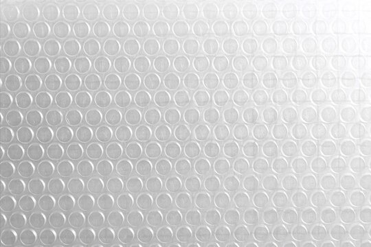 気泡緩衝材のクローズアップ