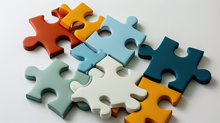 Fused Puzzle Pieces: Memorable Insignia Design