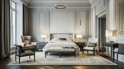 Boutique Hotel Room: Artful Hospitality Space