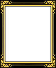 rectangle ornament frame