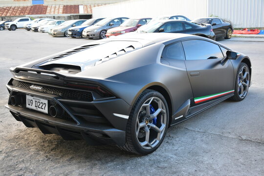 Lamborghini huracan evo at VIP car show in Cainta, Philippines
