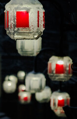Japanese street lanterns