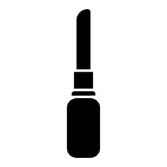 lipstick glyph icon