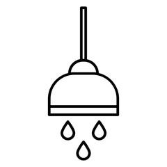 shower line icon