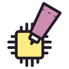 thermal paste icon