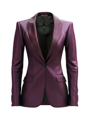 Plum Women_s Clothing Casual, Suit Jacket Suit and Tuxedo With Dotted Pattern On Transparent Background