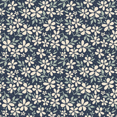 Seamless floral pattern - 701168363