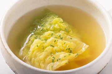 サボイキャベツのスープ