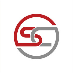 letter sc logo design