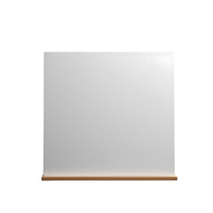 Blank trophy isolated on transparent background