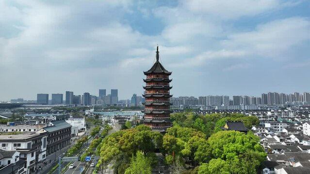 view of ancient tower