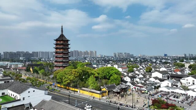 view of ancient tower