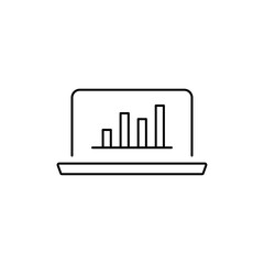 Dynamic Digital Presence: Comprehensive Set of Digital Marketing Line Icons - Website, SEO, Social Media, Online Advertising, Mail, Content, Strategy, Target, Feedback, Store - Stock Vector