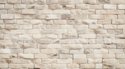 White brick wall texture background for interior exterior decoration and industrial construction concept design.