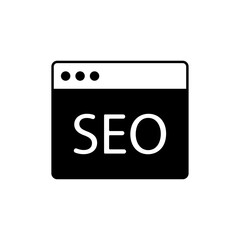 Dynamic Digital Presence: Comprehensive Set of Digital Marketing Black Fill Icons - Website, SEO, Social Media, Online Advertising, Mail, Content, Strategy, Target, Feedback, Store - Stock Vector.