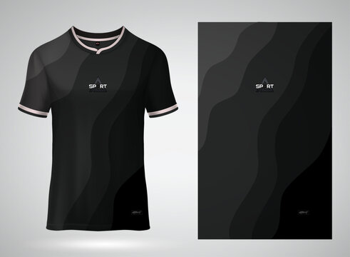 dark color gradation art pattern sport jersey t-shirt. Sport pattern fabric textile. Sport background texture pattern