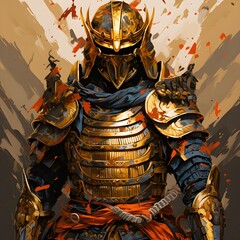 knight with sword and shield