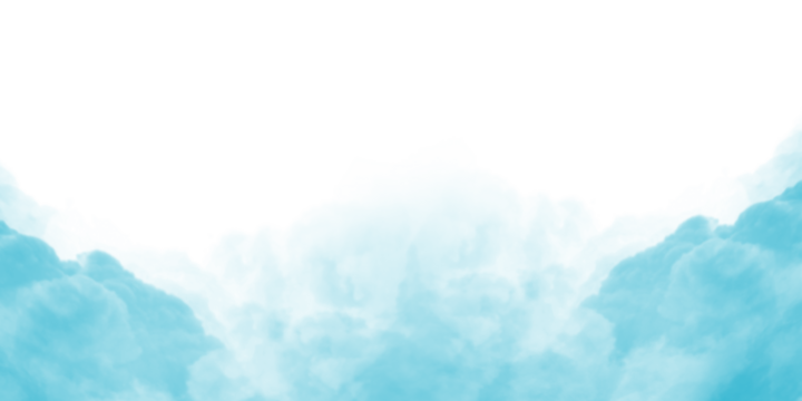 Ethereal Mist. Translucent Cloudiness in Motion on a Clear Background. Elegant Swirling Silver Smoke. Panoramic Wide-angle Composition for Stunning Designs. Background scene.