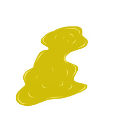 Puddle Yellow Oil 