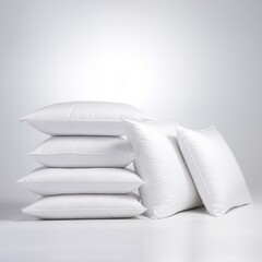 Fototapeta na wymiar bed with pillows