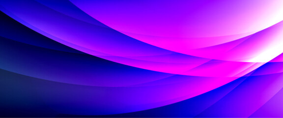 Dynamic flowing waves on gradient color background. Vector illustration For Wallpaper, Banner, Background, Card, Book Illustration, landing page