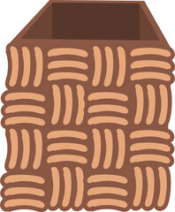 woven basket illustration