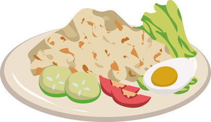 nasi goreng indonesian food 